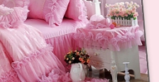 pink ruffle bedding pink lace bedding girly bedding ballerina bedroom aesthetic