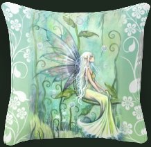 FAIRY ELF throw pillows fairy elf bedding fairy bedding fairy pillows fairy bedroom decor