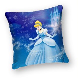 Cinderella and The Magic Throw Pillow Covers 