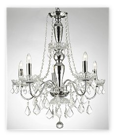 Crystal Chandelier Lighting princess bedroom chandelier