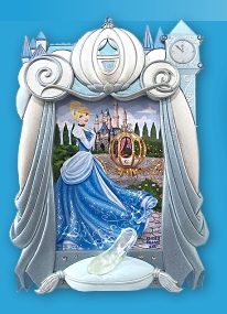 Cinderella picture frames  Cinderella Coach Glass Slipper  