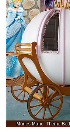 Carriage Bed - Princess Pumpkin Coach bed