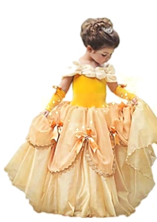 Belle  Princess Costumes   Princess Costume    Disney Tinker Bell Costume  Dress Up Party Fancy Ball Gown  Belle Costume for Girls   Princess Dress Party   