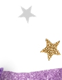 glitter wall decorations   Unicorn And Stars Wall Sticker Decal  unicorn wall decorations