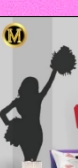 Cheerleader wall decals   Cheerleader Spirit Throw Pillow    