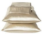 Embellish your bedding with layers of soft satin. Features a luxurious 330 thread count