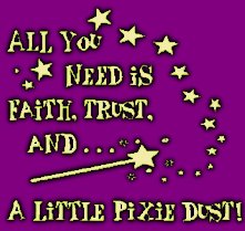 All You Need Is Faith, Trust, And A Little Pixie Dust wall quotes wall decals tinkerbell bedrooms