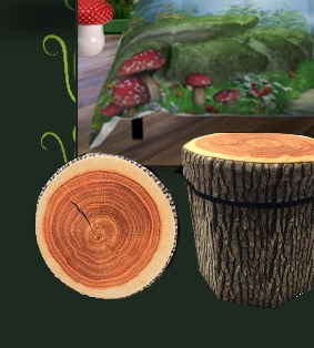 Tree Stump storage box   tree stump furniture  