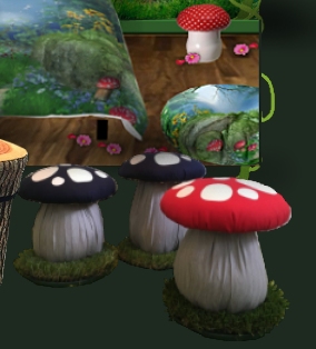 Mushroom Stools   