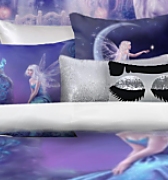 Fairy Moon Throw Pillow   fairy bedding fairy bedroom decor fairy bedroom decorating