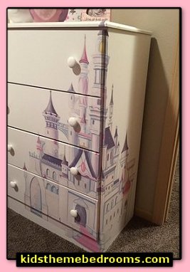 Disney Princess Glitter Castle Peel & Stick Giant Wall Decal 