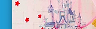Disney Princess Castle wall mural decal