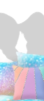 Rainbow glitter Pillow Shams - unicorn bedroom decorating ideas - unicorn glitter bedding - unicorn bedroom decor