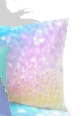 Rainbow glitter Pillow Shams - unicorn bedroom decorating ideas - unicorn glitter bedding - unicorn bedroom decor