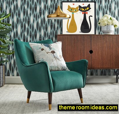 mid century modern wallpaper retro furniture mid century bedroom ideas retro bedroom wall art.